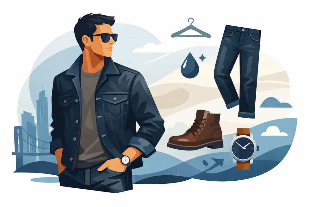 How to Wear Waxed Denim With Intent