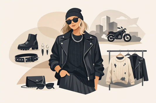 How to Style Knitwear With Edge