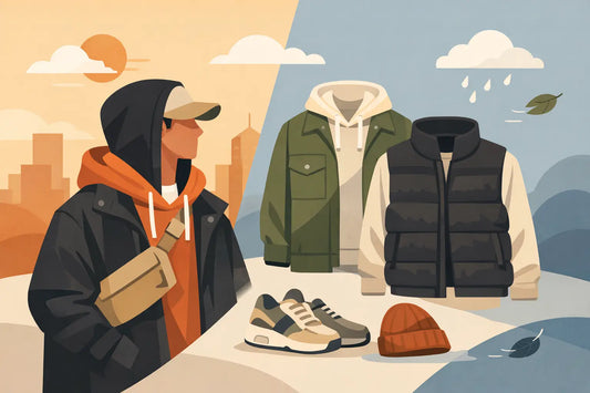 Streetwear Layering for Transitional Weather
