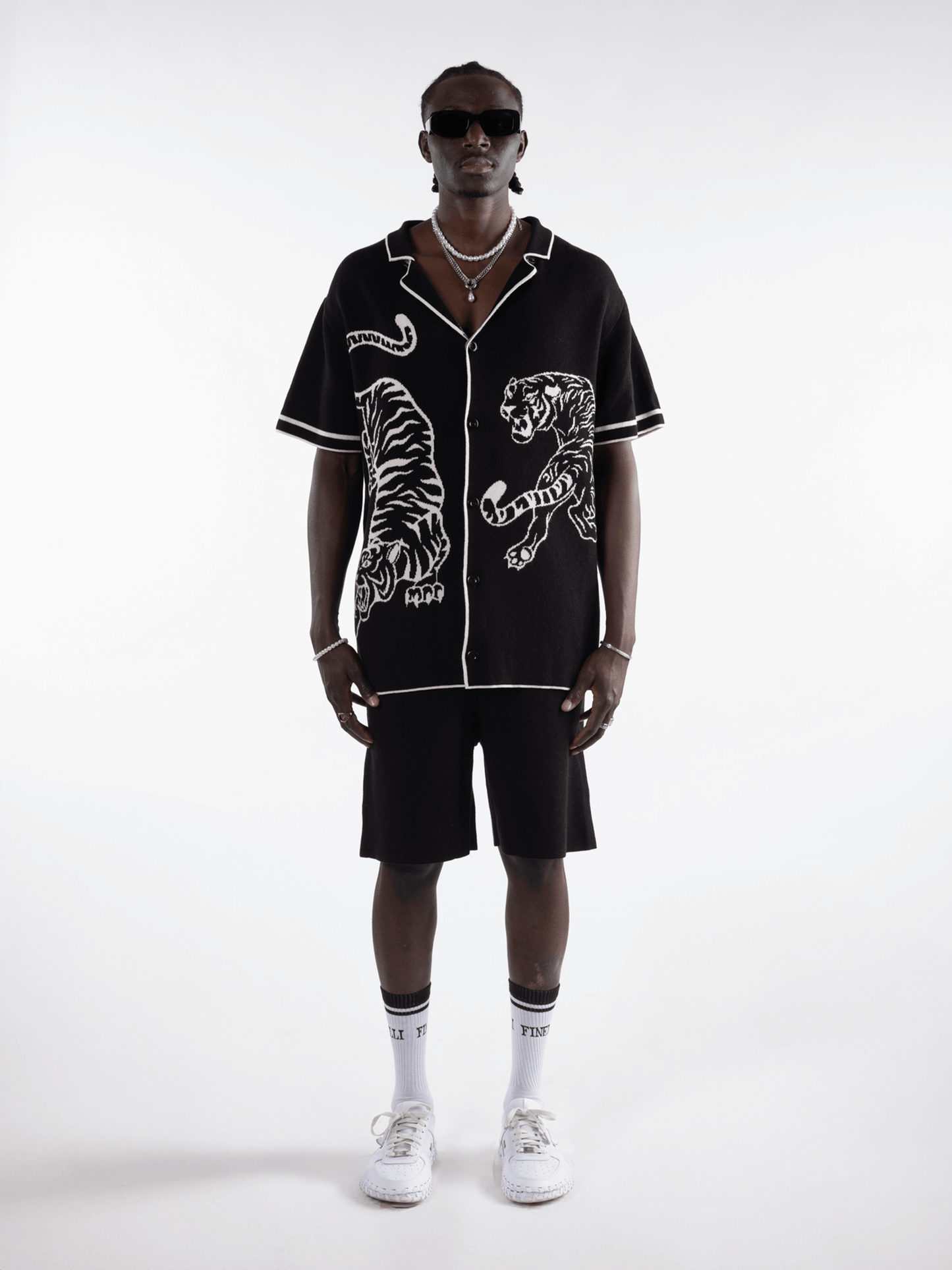 Knit Shorts black