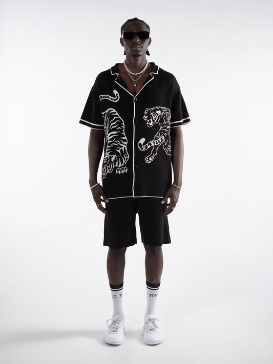 Knit Shorts black