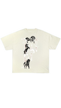 F Horse T-Shirt Cream