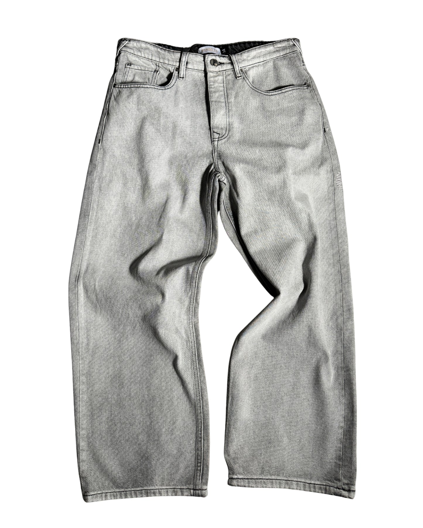 FINELLI Denim Pants Light Grey