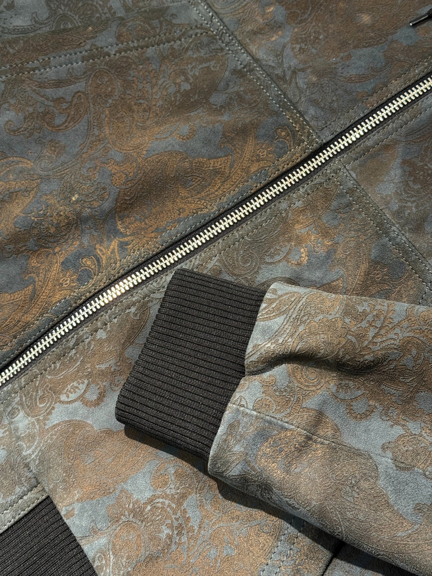 Suede Wild leather Zipper