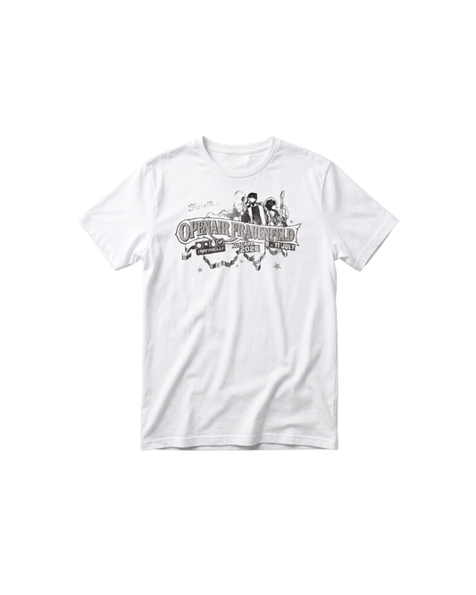FINELLI Swiss Map Timetable Openair Frauenfeld 2026 T-Shirt