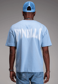 FINELLI Distorted Blue Logo T-Shirt
