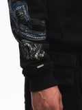FINELLI Dragon Sleeves Zipper Hoodie