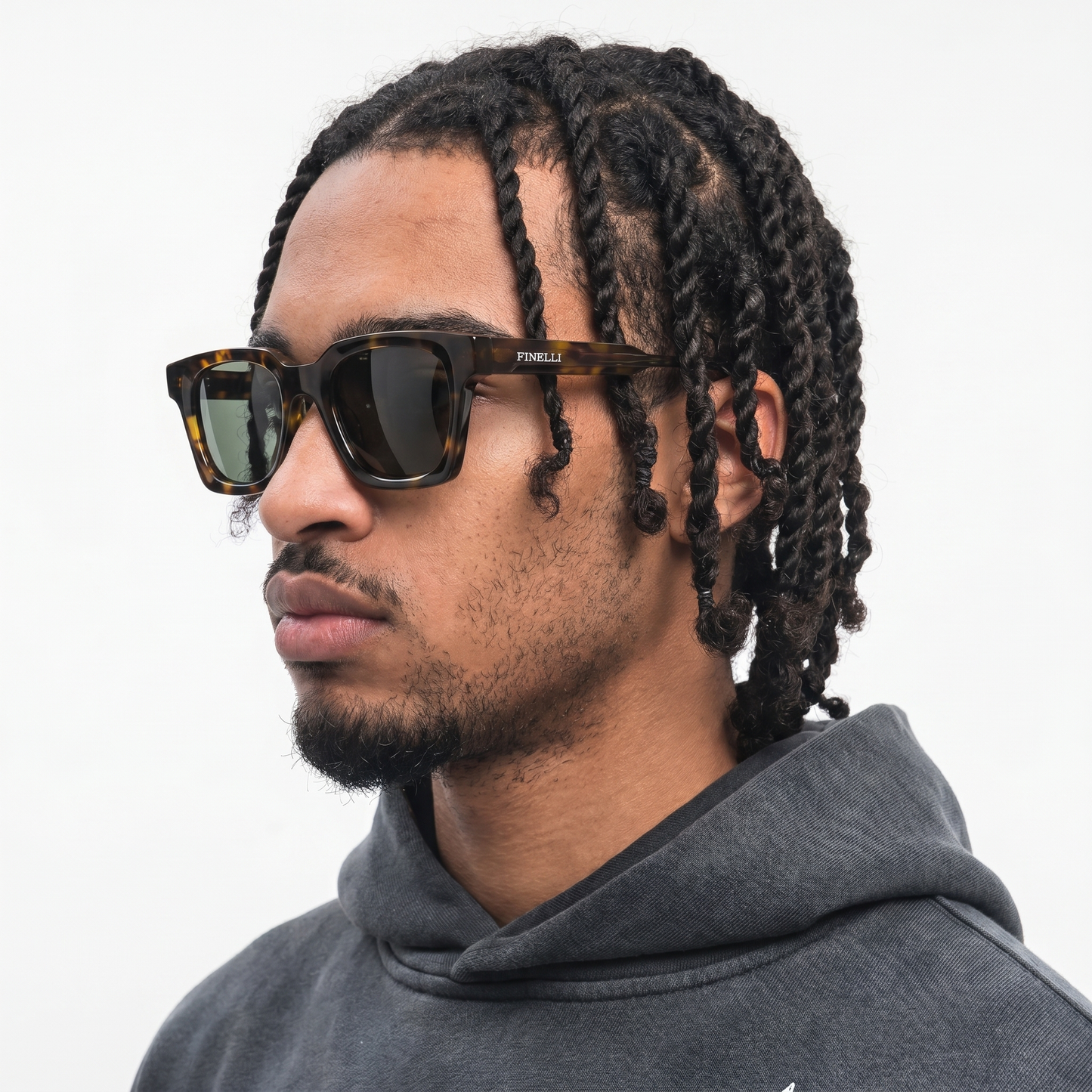 FINELLI Cool Oak Brown Glasses