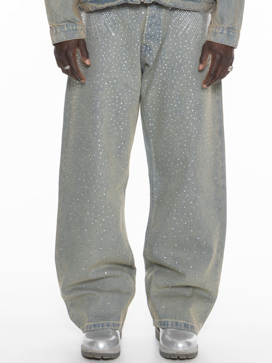 FINELLI Diamond Denim Pants Tinted