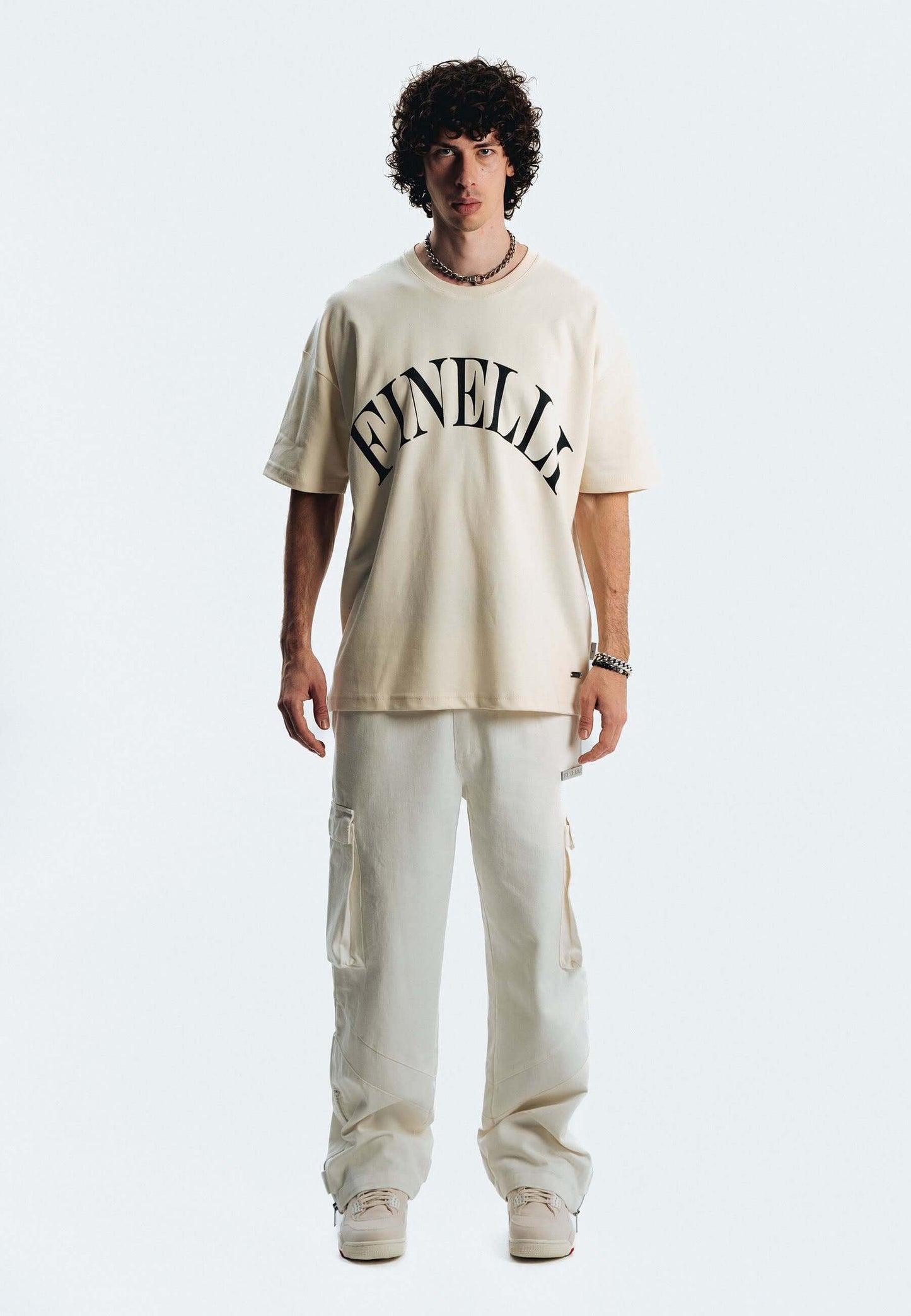 Creamwhite Cargos - Finelli