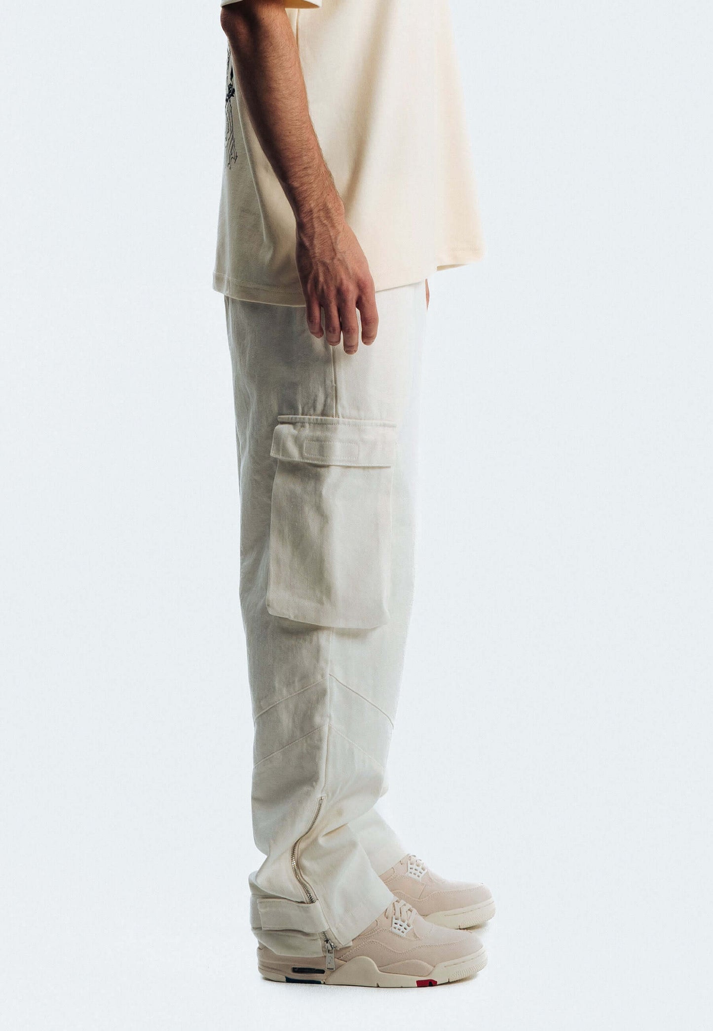 Creamwhite Cargos - Finelli