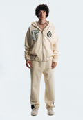 Baggy Sweatpants Cream White - Finelli