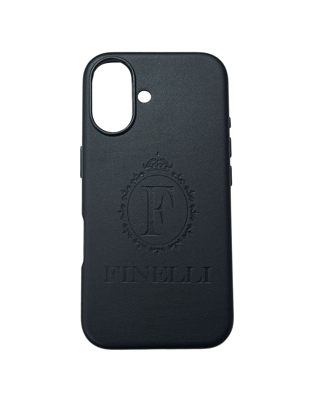 iPhone Case – FINELLI pu leather iphone case, front view