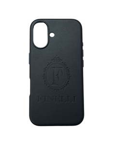 iPhone Case – FINELLI pu leather iphone case, front view
