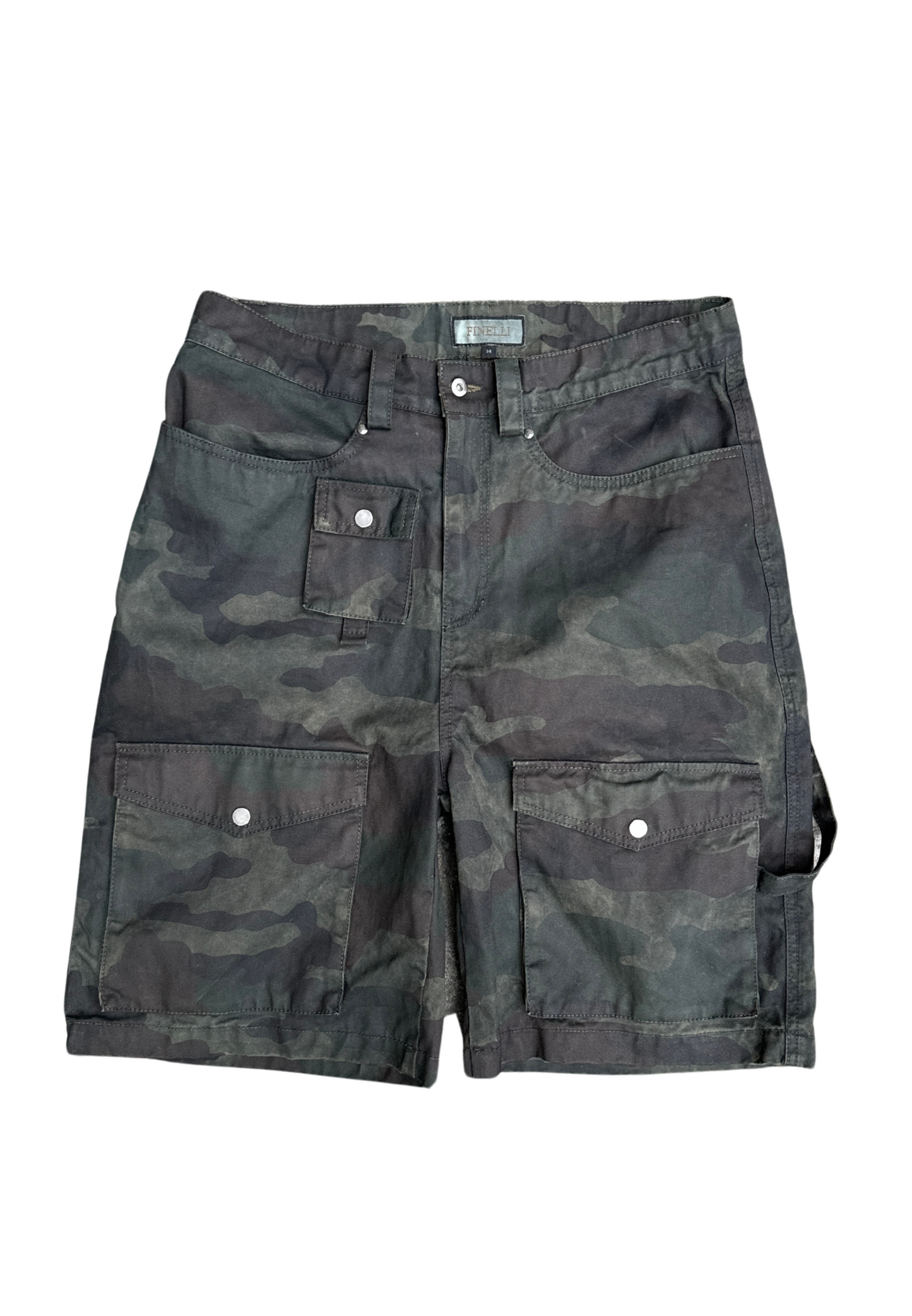 FINELLI Camo Cargo Shorts