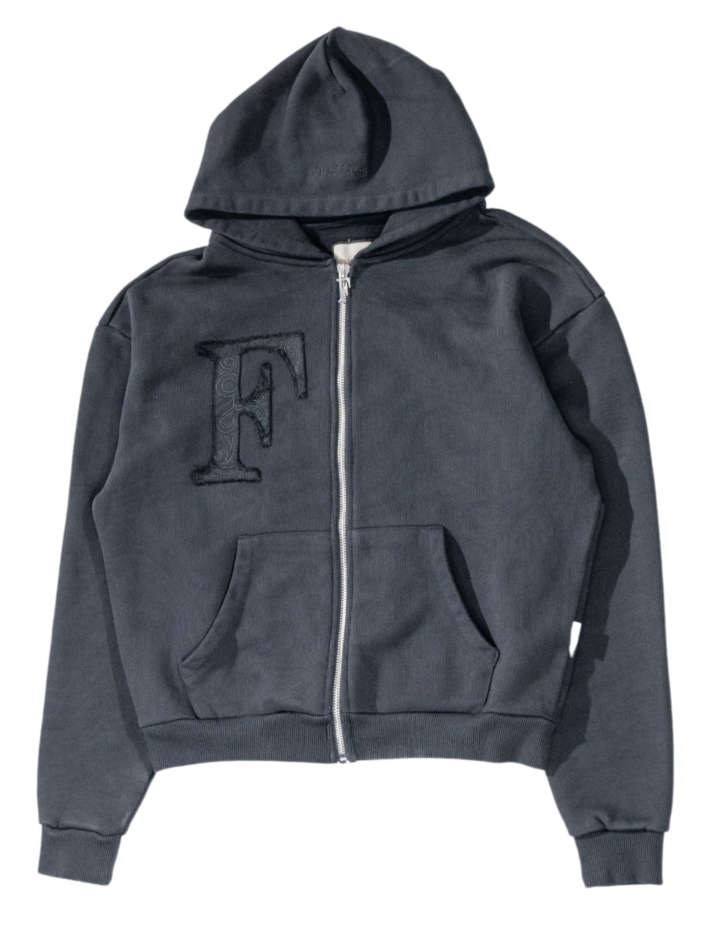 Wild West Zipper Hoodie Black