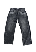 FINELLI Diamond Denim Pants black