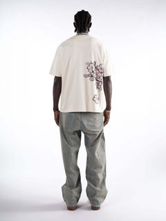 Japanese Cherry Blossom T-Shirt – FINELLI oversized t-shirt, detail 3