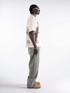 Japanese Cherry Blossom T-Shirt – FINELLI oversized t-shirt, detail 4