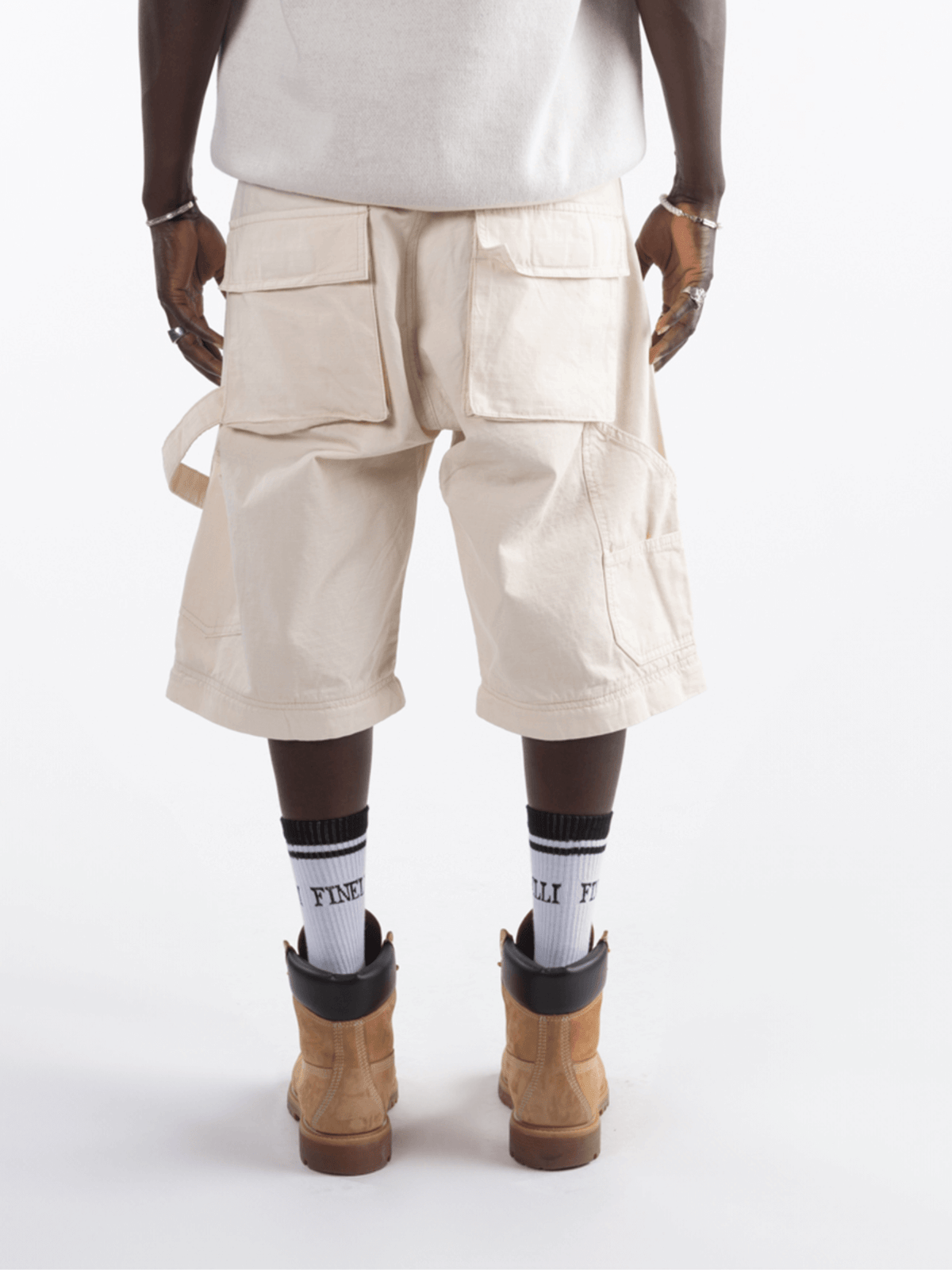 Cargo Shorts – FINELLI cargo shorts men, detail 3