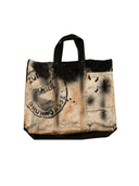 Off white/black Sprayed tote bag