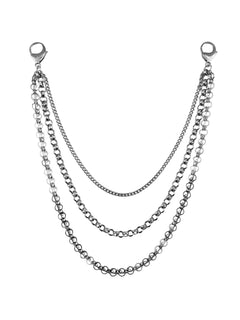 Pant Chain – FINELLI stainless steel pant chain, front view