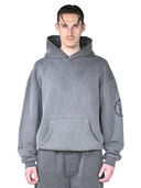 "F" Horse Hoodie Grey