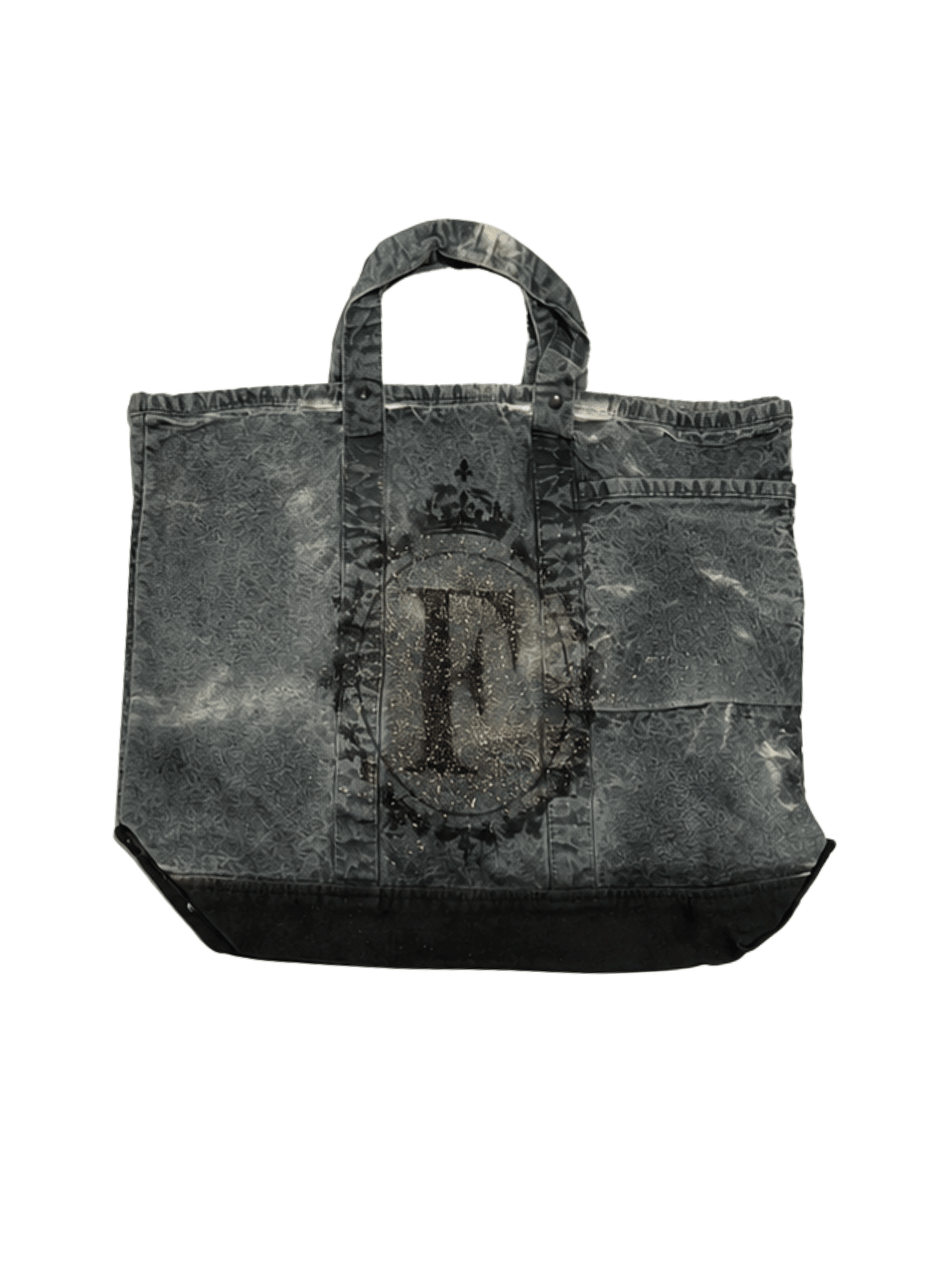 Grey Sprayed Artwork tote bag