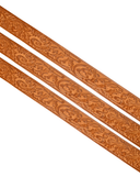 Light Brown F Buckle Belt