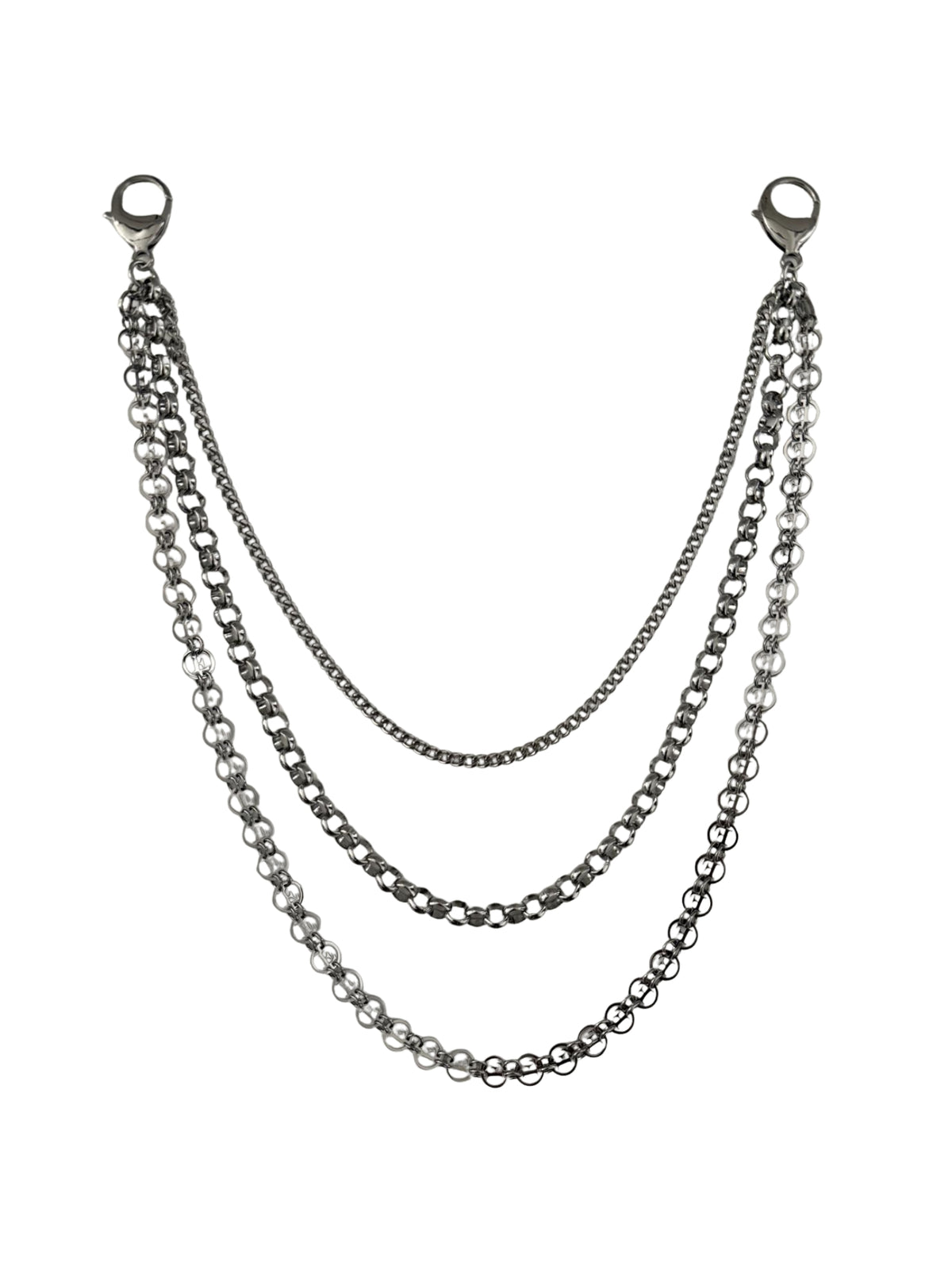 Pant Chain – FINELLI stainless steel pant chain, back view