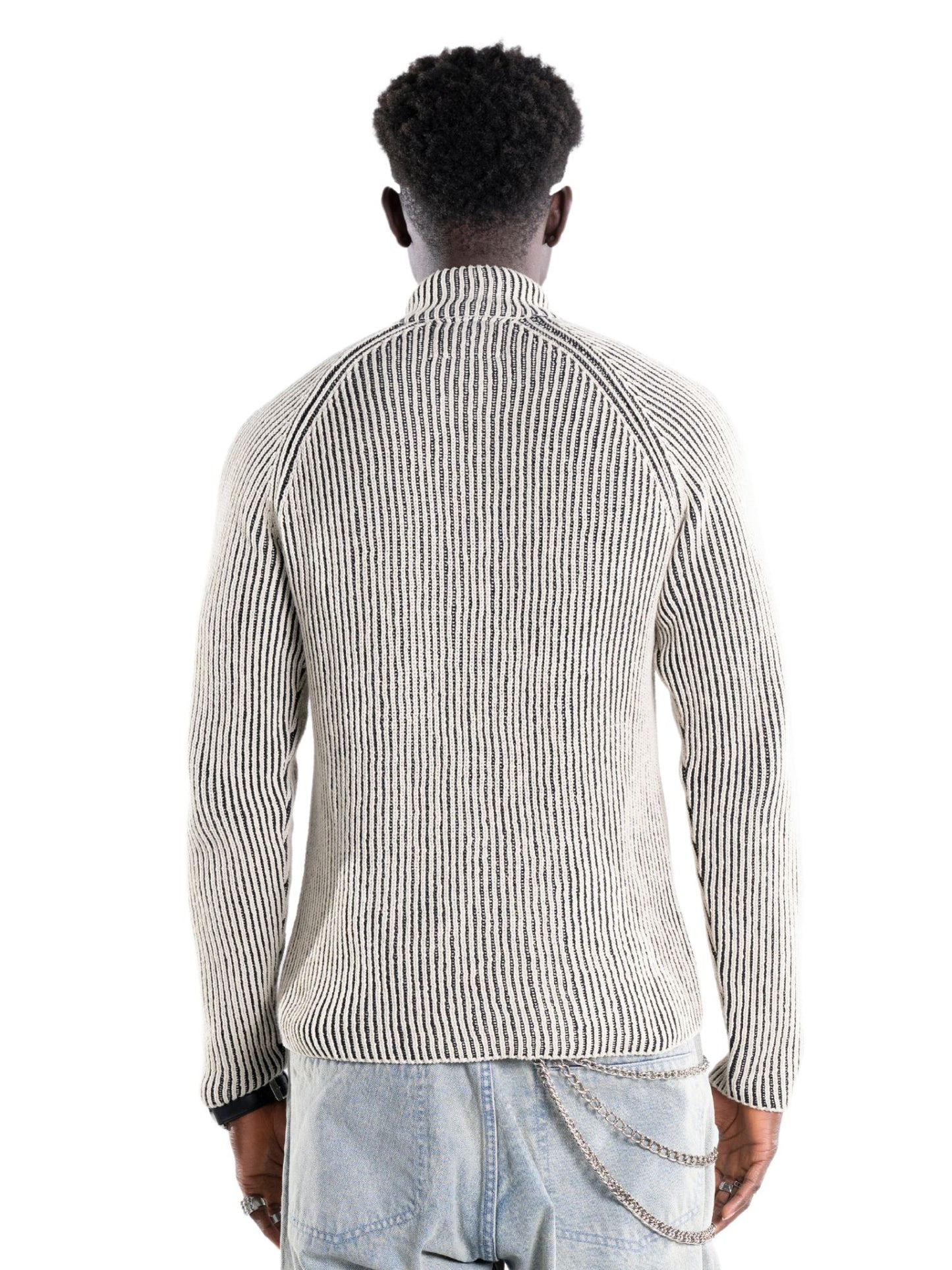 Full Zip Knit Jumper