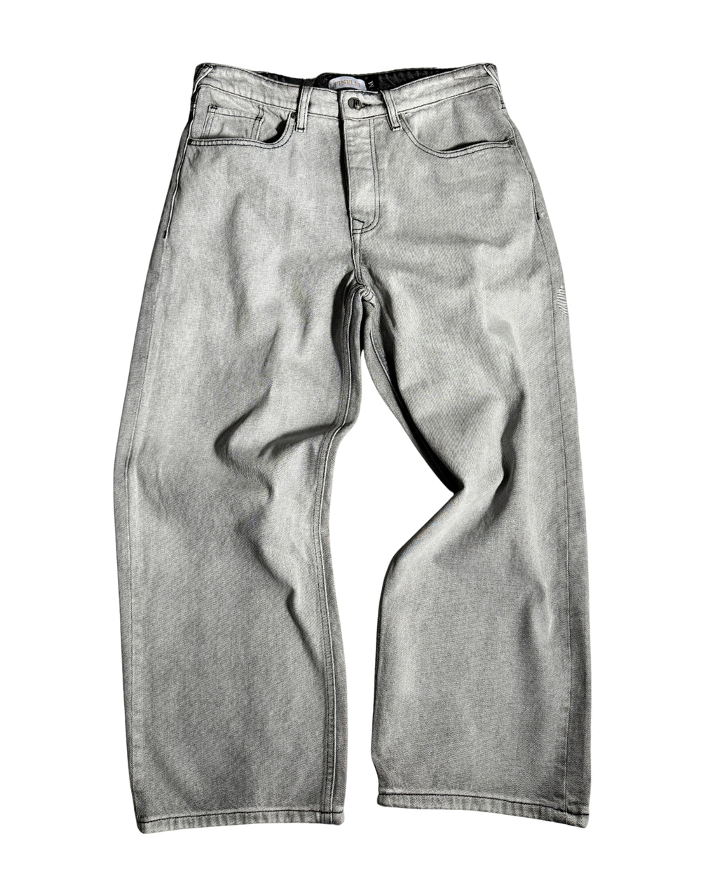 FINELLI Denim Pants Light Grey