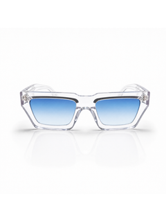 Clear Blue Glasses – FINELLI sunglasses, front view