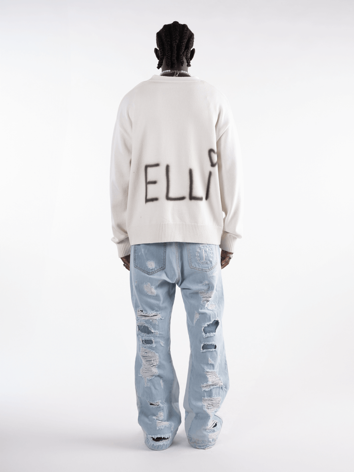 Cardigan – FINELLI oversized cardigan, detail 3