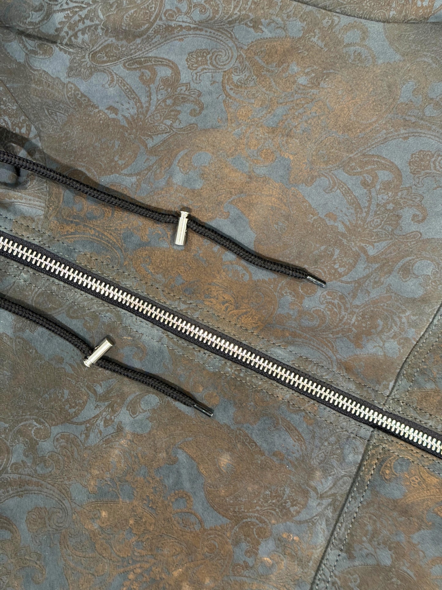 Suede Wild leather Zipper