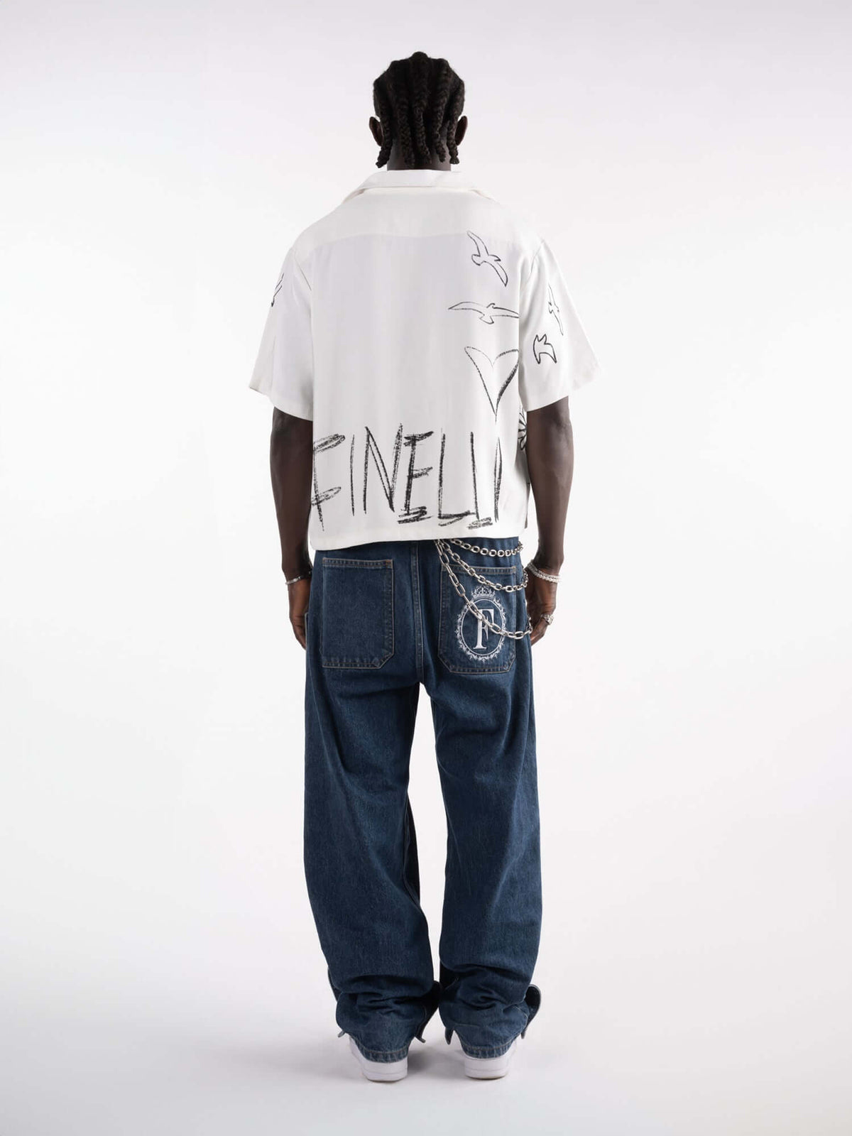 Focus On Love Summer Shirt – FINELLI oversized summer shirt, detail 3