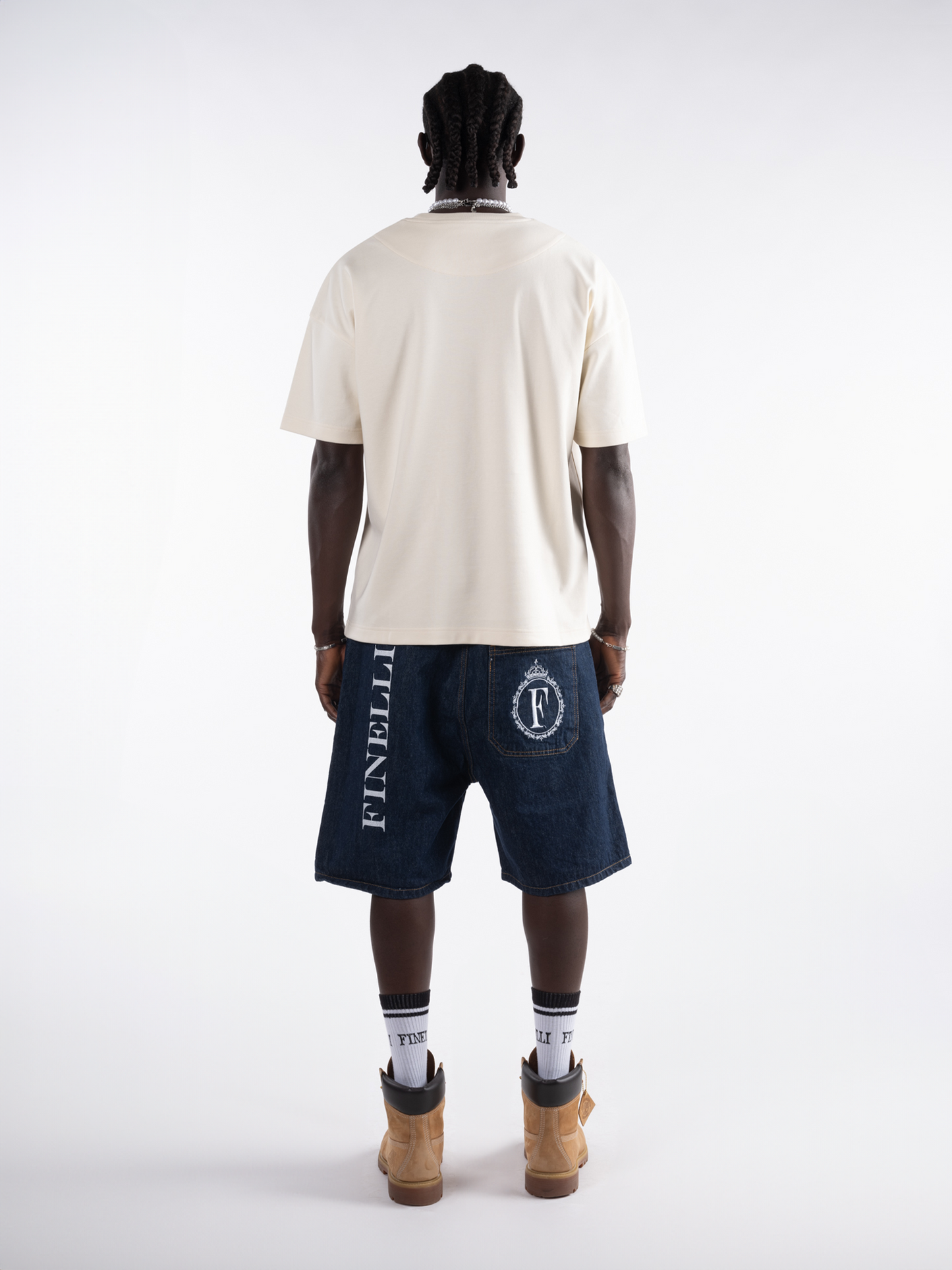 Logo Jeans Shorts