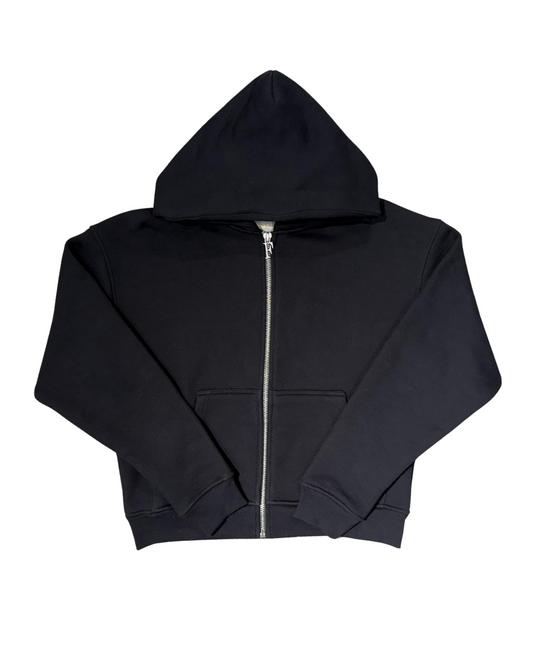 BASIC BLACK ZIPPER