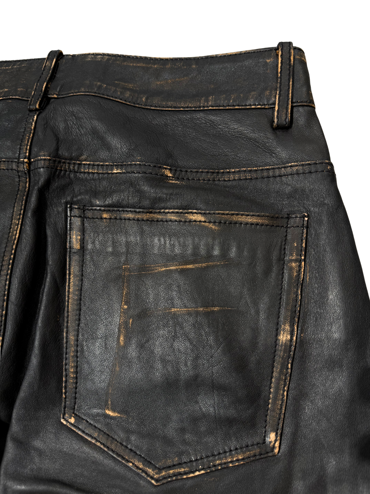 Brown Leather Pants