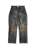 Brown Leather Pants