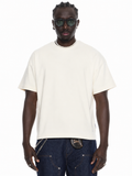 FINELLI Distorted  Logo Cream T-Shirt