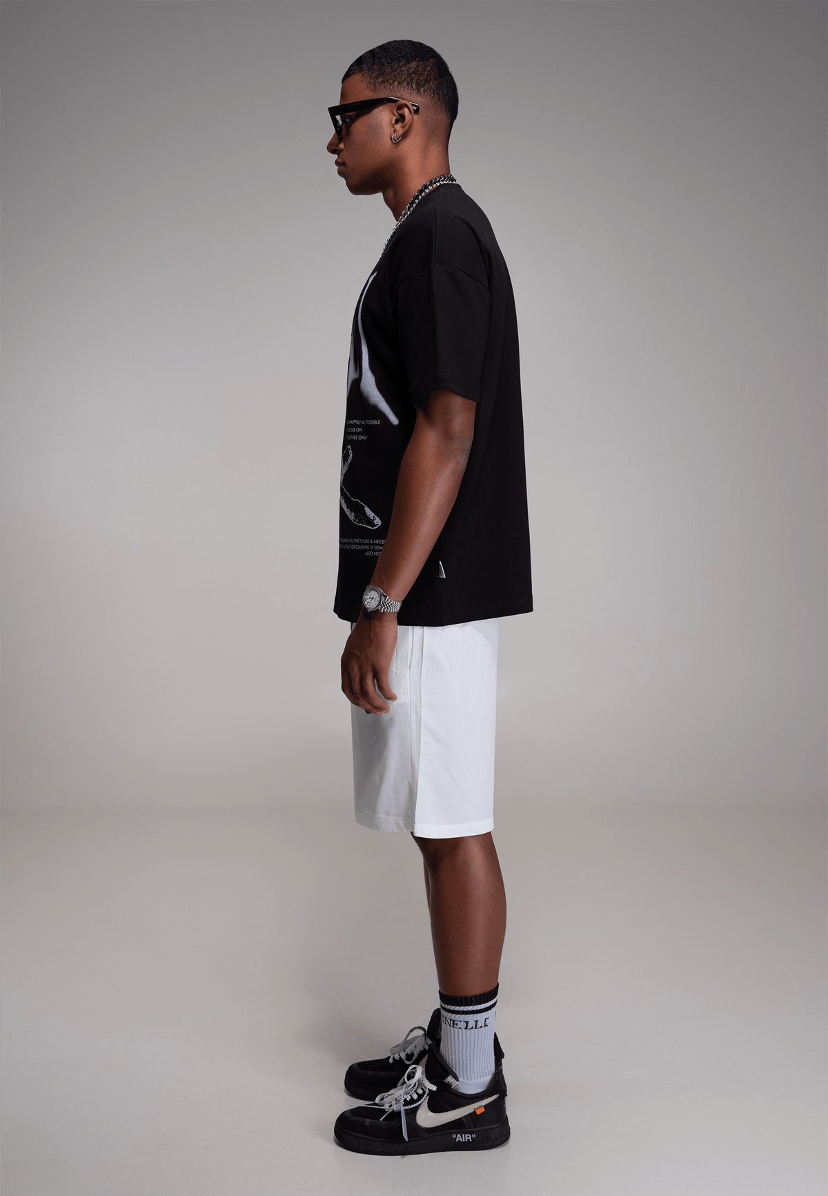 Rabbit T-Shirt – FINELLI oversized t-shirt, detail 2