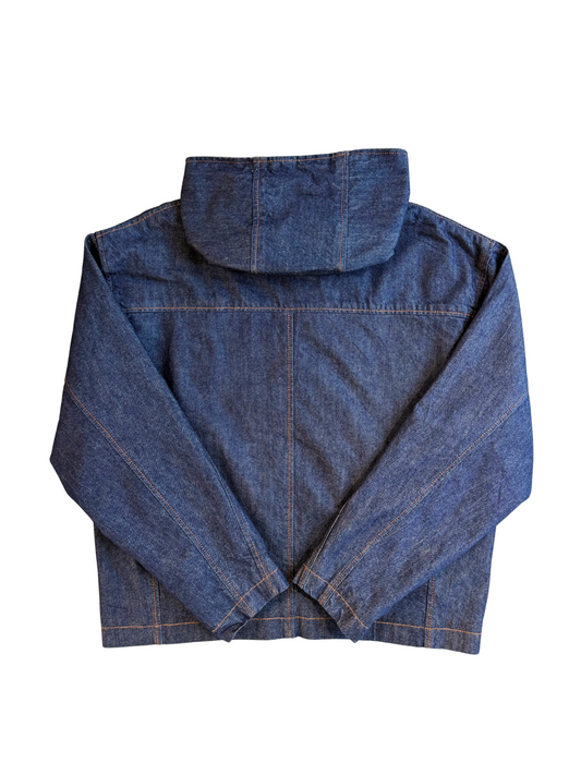 Denim Hoodie Jacket