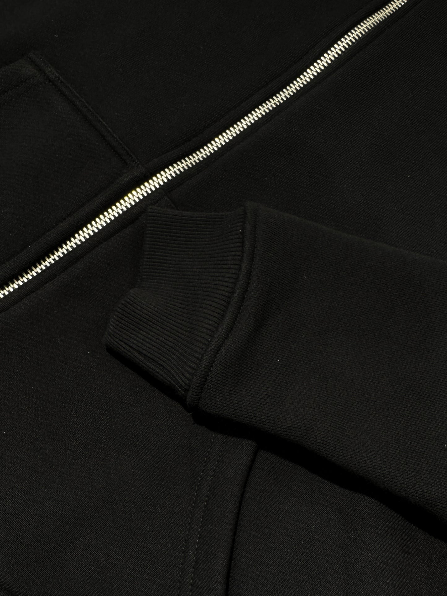 BASIC BLACK ZIPPER