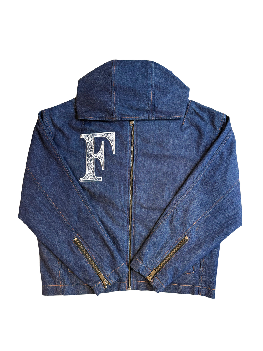 Denim Hoodie Jacket
