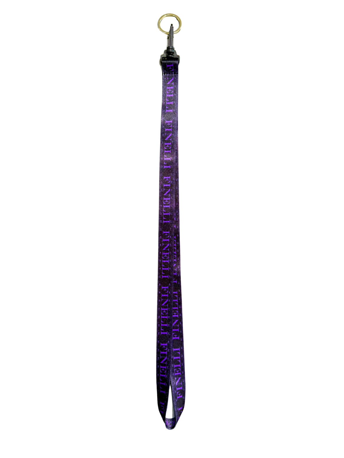 Keychain Purple – FINELLI logo keychain, front view