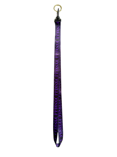 Keychain Purple – FINELLI logo keychain, front view