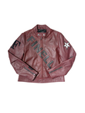 Red Leather Zurich Jacket