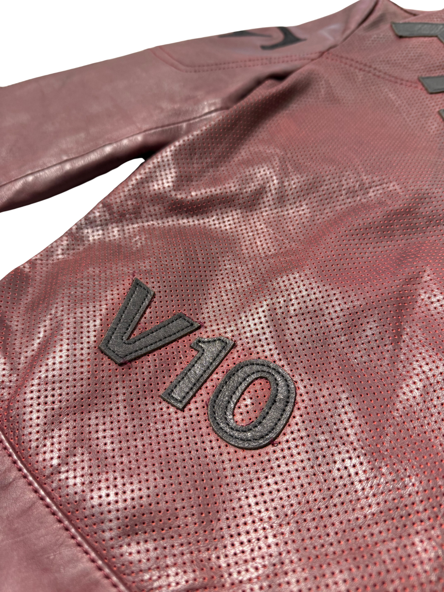 Red Leather Zurich Jacket