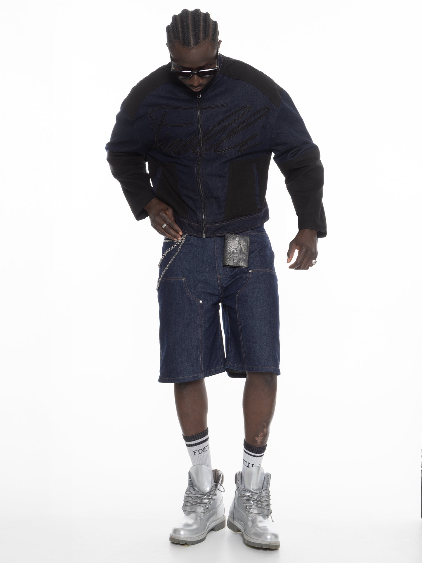 FINELLI Denim Racer Jacket